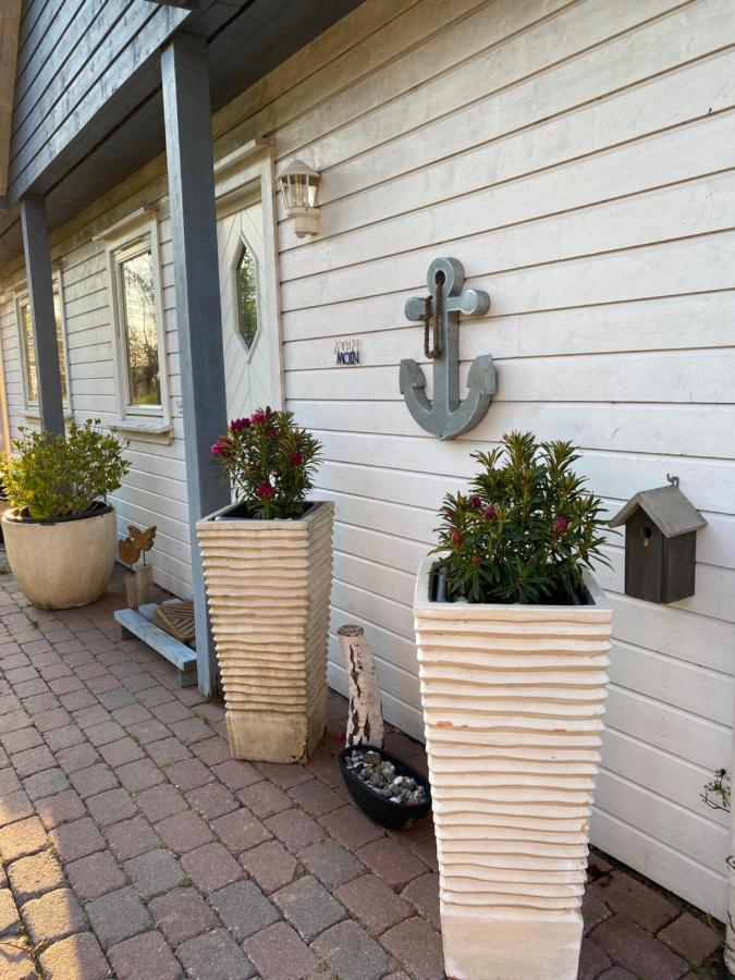 Freistehendes Einfamilienhaus Mit Boddenblick Naehe Ostsee Fuhlendorf  ภายนอก รูปภาพ